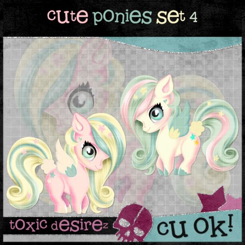 Cute Ponies Set 4