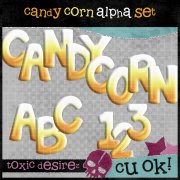 Candy Corn Alpha Set