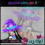 Skullie Witch Set 3