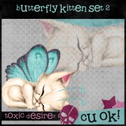 Butterfly Kitten Set 2