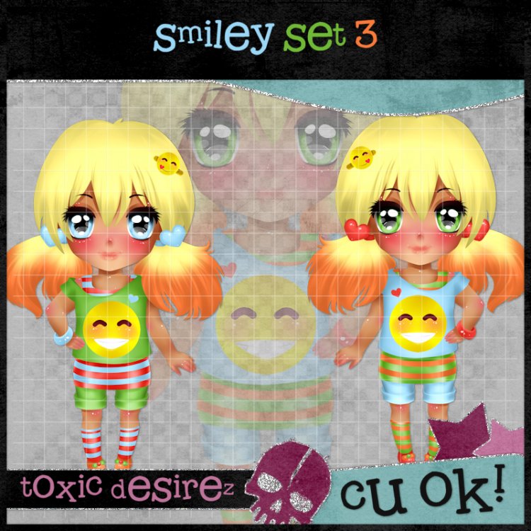 Smiley Set 3 - Click Image to Close