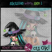 Skullie Witch Set 1