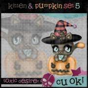 Kitten & Pumpkin Set 5
