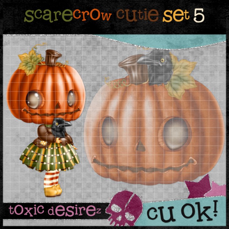 Scarecrow Cutie Set 5 - Click Image to Close