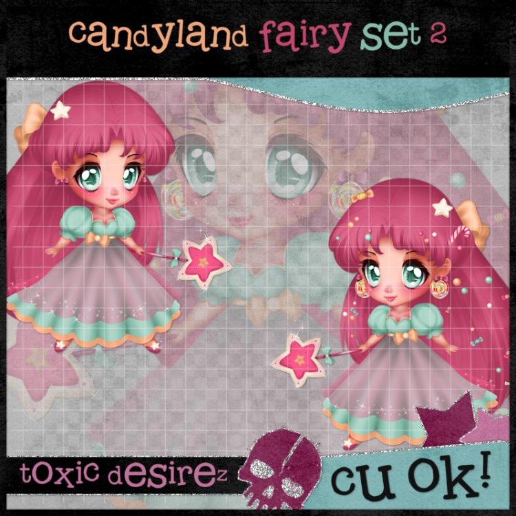 Candyland Fairy Set 2 - Click Image to Close