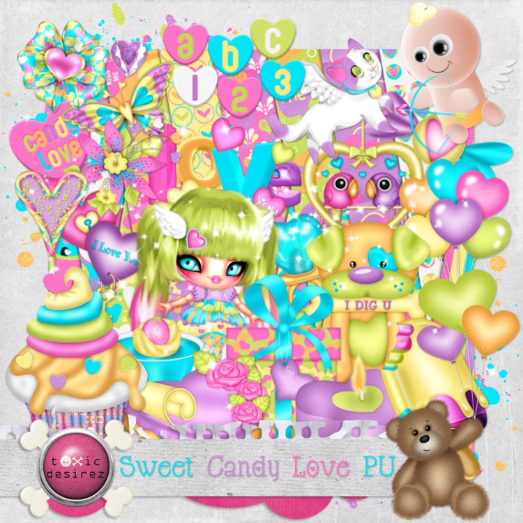 Sweet Candy Love - Click Image to Close