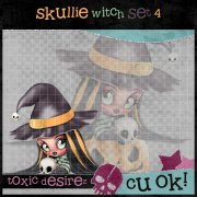 Skullie Witch Set 4
