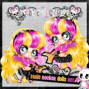Toxic Rocker Dolls Set 4