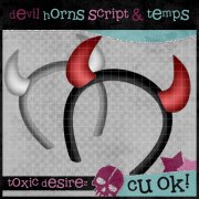 CU Devil Horns Script