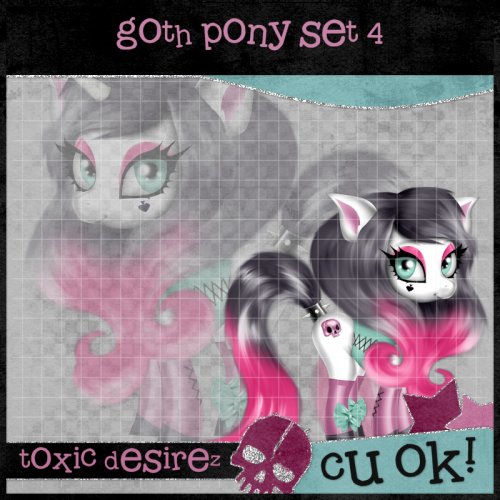 Goth Pony Set 4