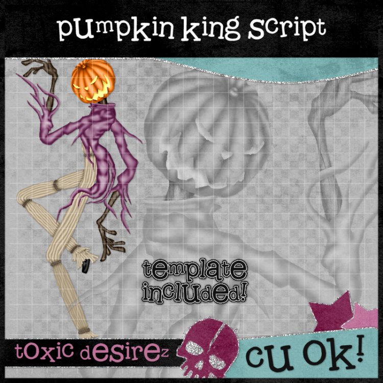 CU Pumpkin King Script EXCLUSIVE - Click Image to Close