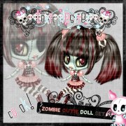 Zombie Cutie Dolls Set 3
