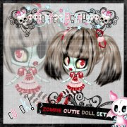 Zombie Cutie Dolls Set 1