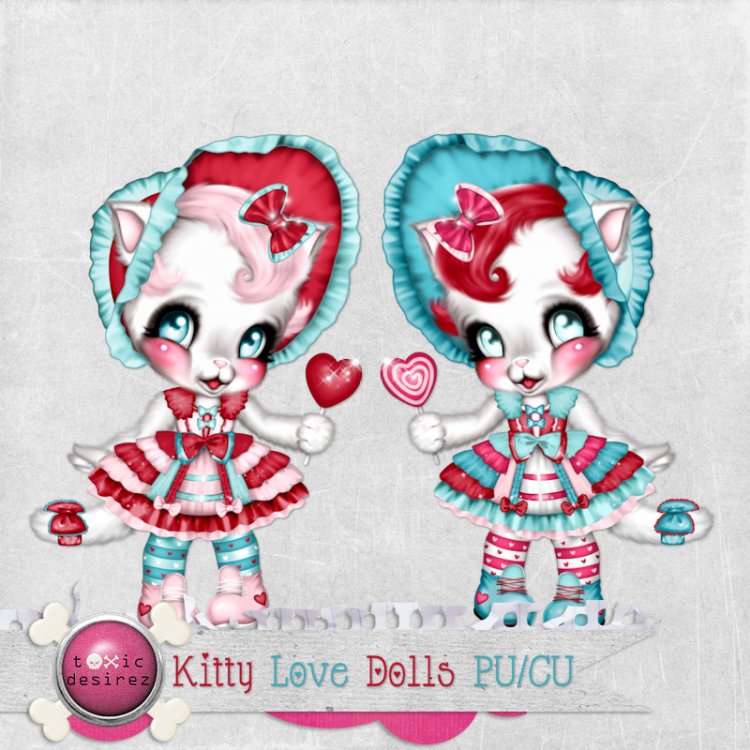 Kitty Love Dolls 01 - Click Image to Close