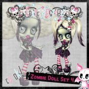 Zombie Doll Set 4