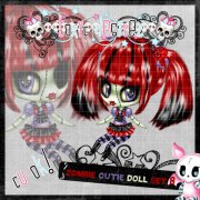 Zombie Cutie Dolls Set 8