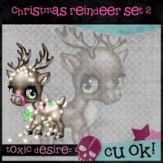 Christmas Reindeer Set 2