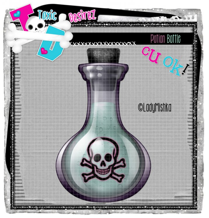 Potion Bottlle 4 - Click Image to Close