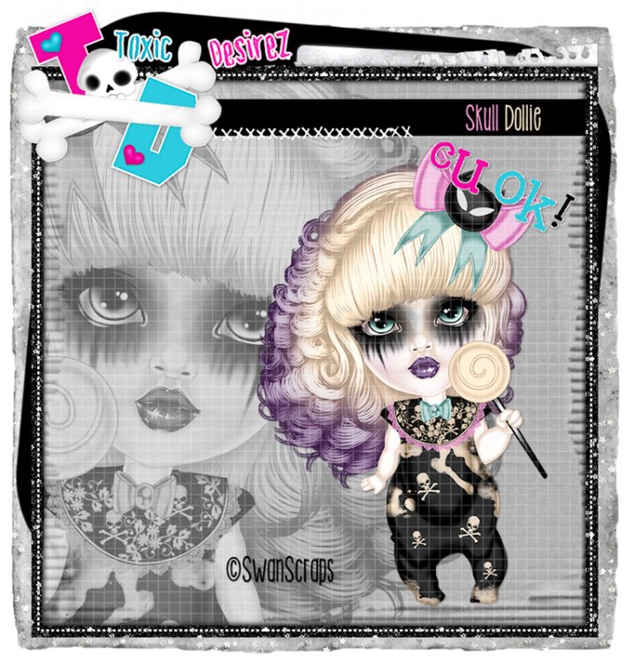 Skull Dollie 4 - Click Image to Close