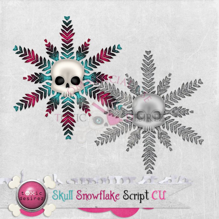 CU Skull Snowflake 2 Script - Click Image to Close