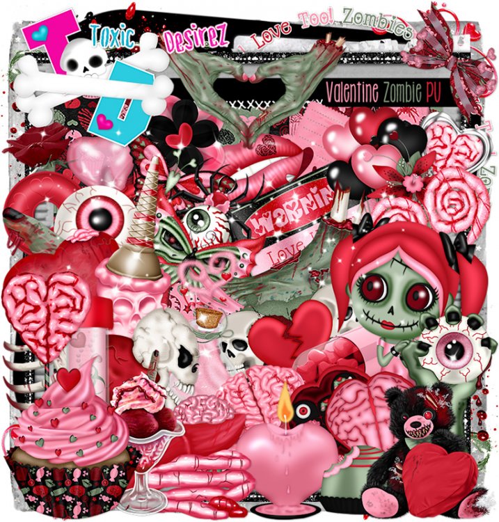 Valentine Zombie - Click Image to Close