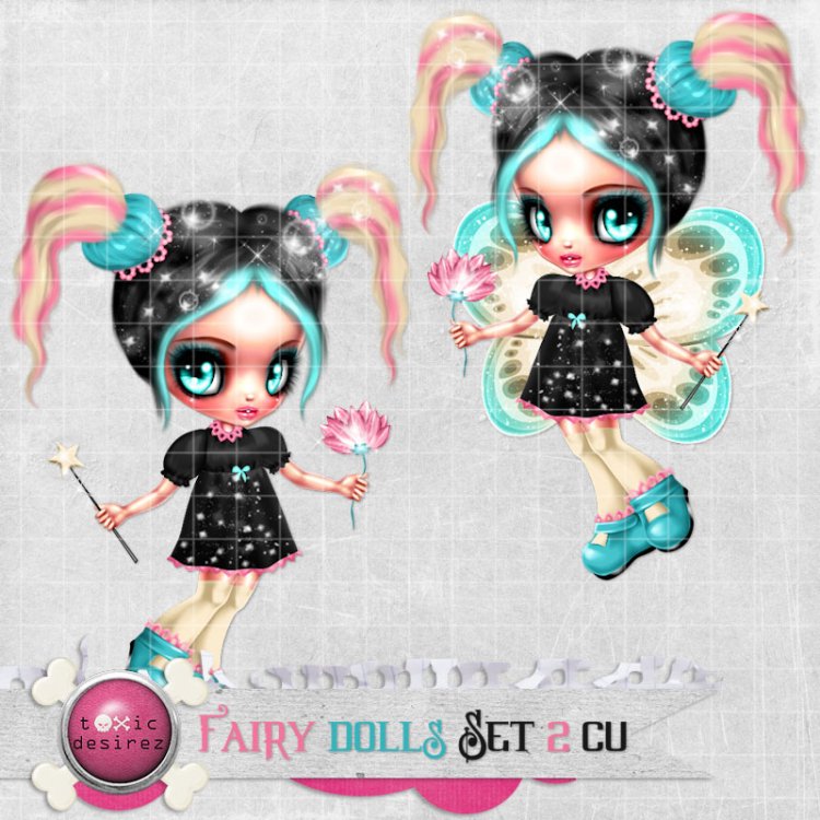 Fairy Dolls Set 2 - Click Image to Close