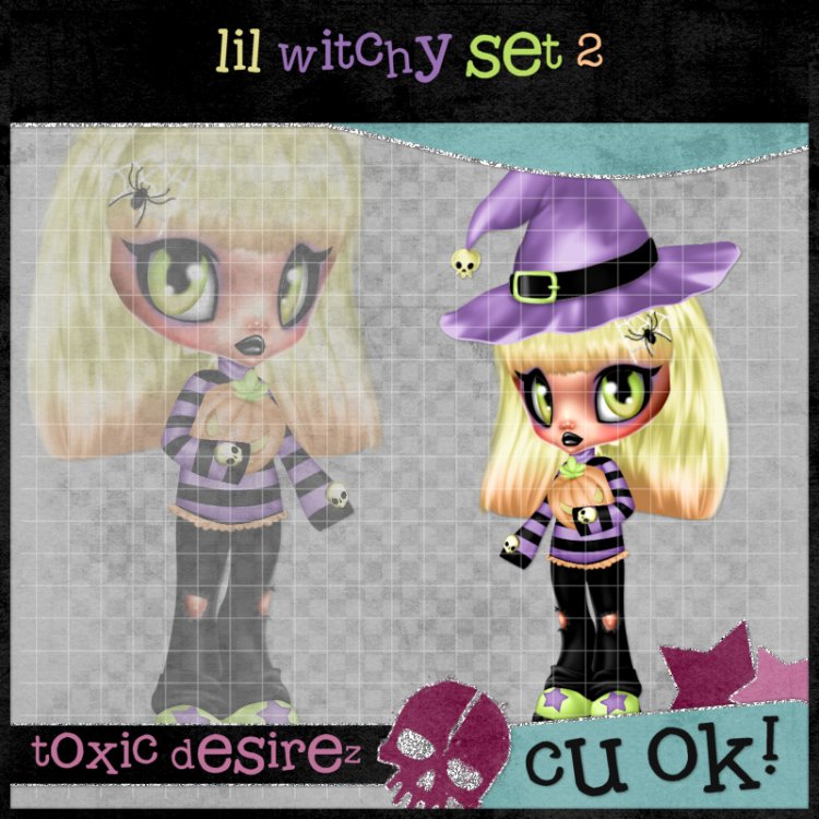 Lil Witchy Set 2 - Click Image to Close