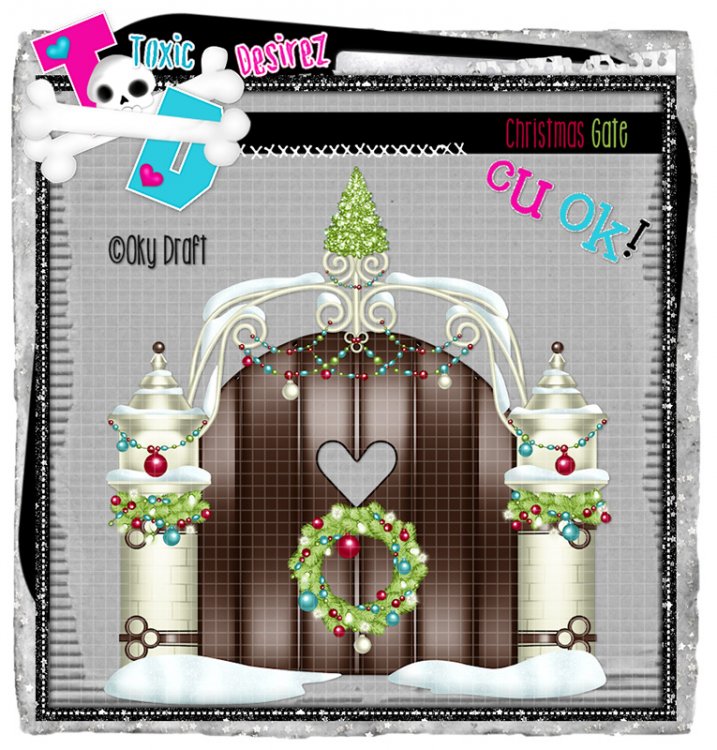 Christmas Gate 1 - Click Image to Close