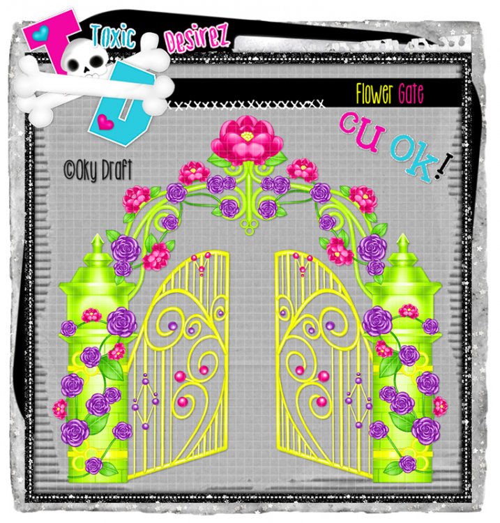 Flower Gate 3 - Click Image to Close