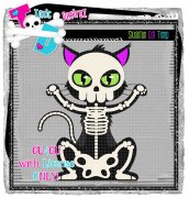 CU4CU Skeleton Cat Temp
