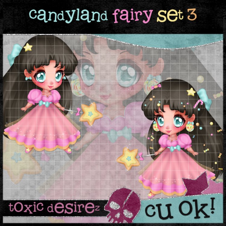 Candyland Fairy Set 3 - Click Image to Close