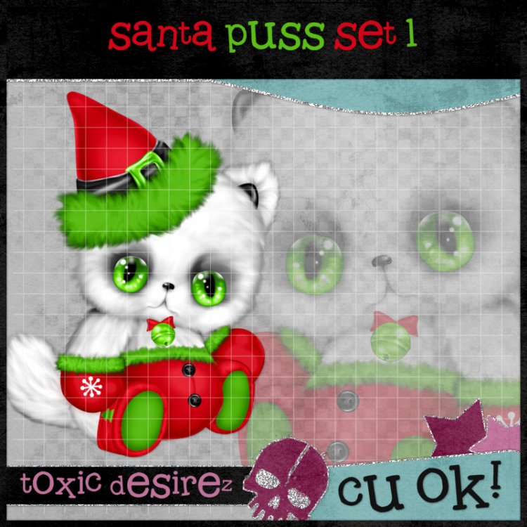 Sants Puss Set 1 - Click Image to Close