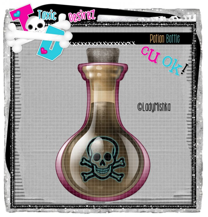 Potion Bottlle 5 - Click Image to Close