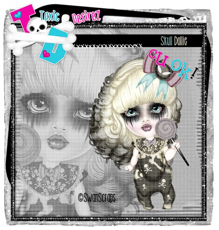 Skull Dollie 2 - Click Image to Close