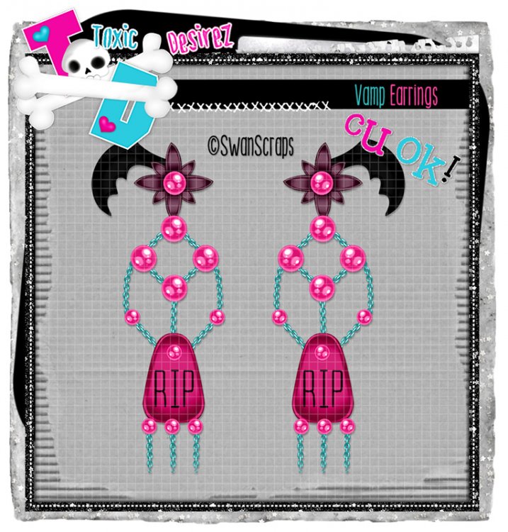 Vamp Earrings 5 - Click Image to Close