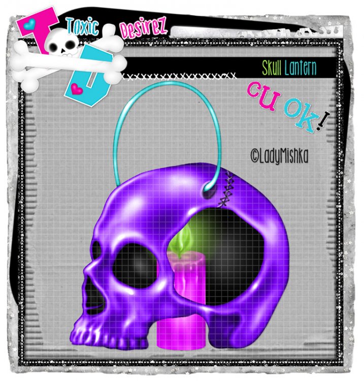 Skull Lantern 1 - Click Image to Close