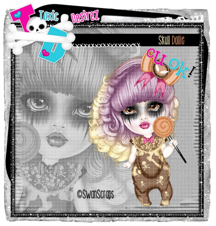 Skull Dollie 3 - Click Image to Close