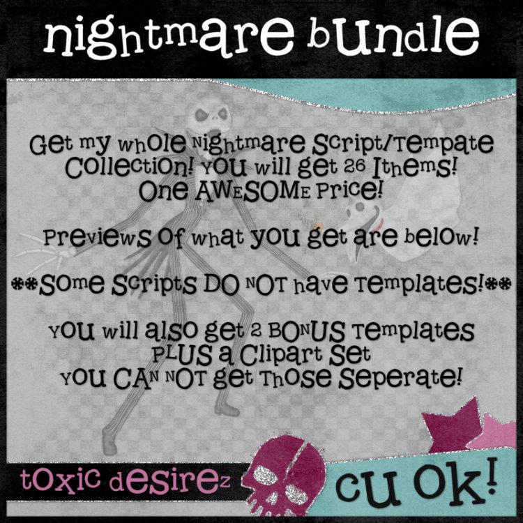 CU Nightmare Bundle - Click Image to Close