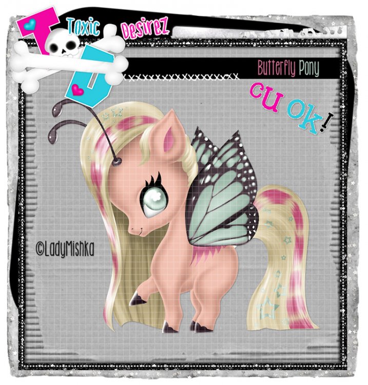 Butterfly Pony 5 - Click Image to Close