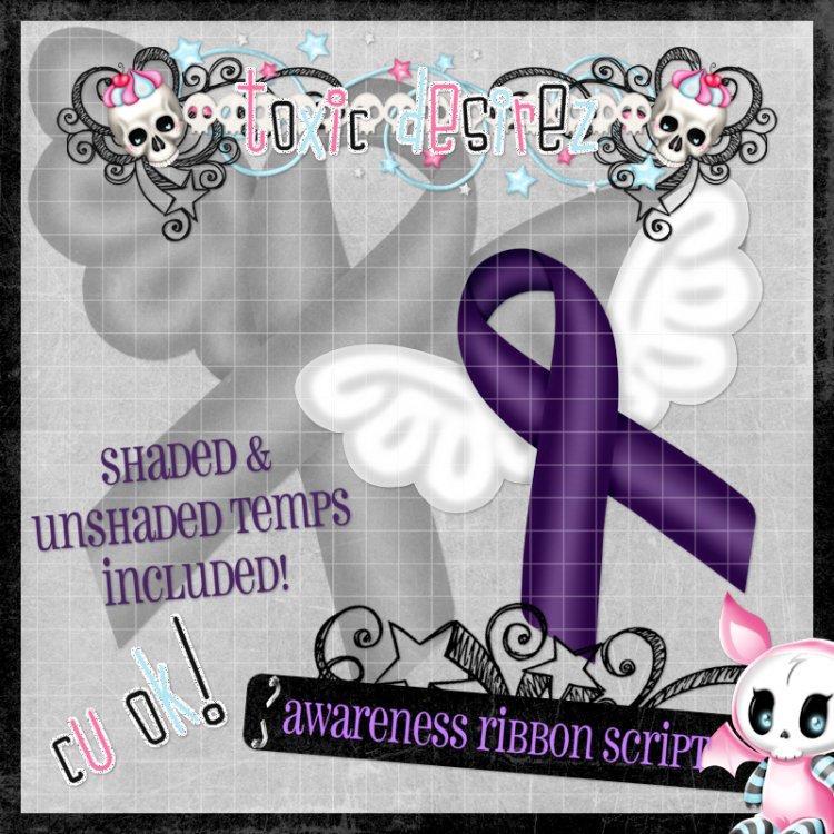 CU Awareness Ribbon Script - Click Image to Close