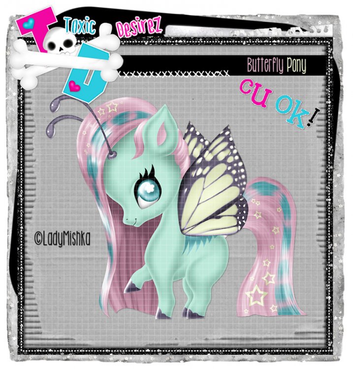 Butterfly Pony 4 - Click Image to Close