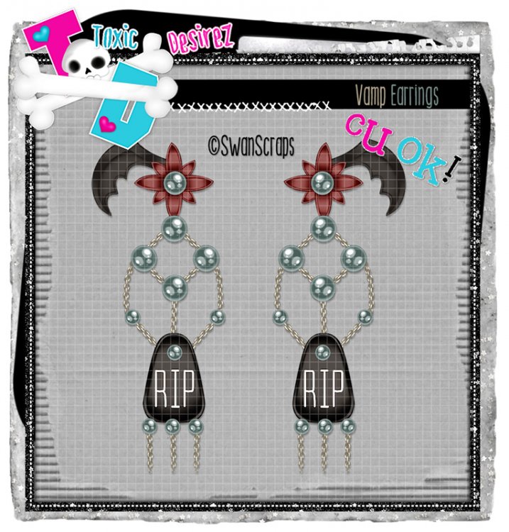 Vamp Earrings 1 - Click Image to Close