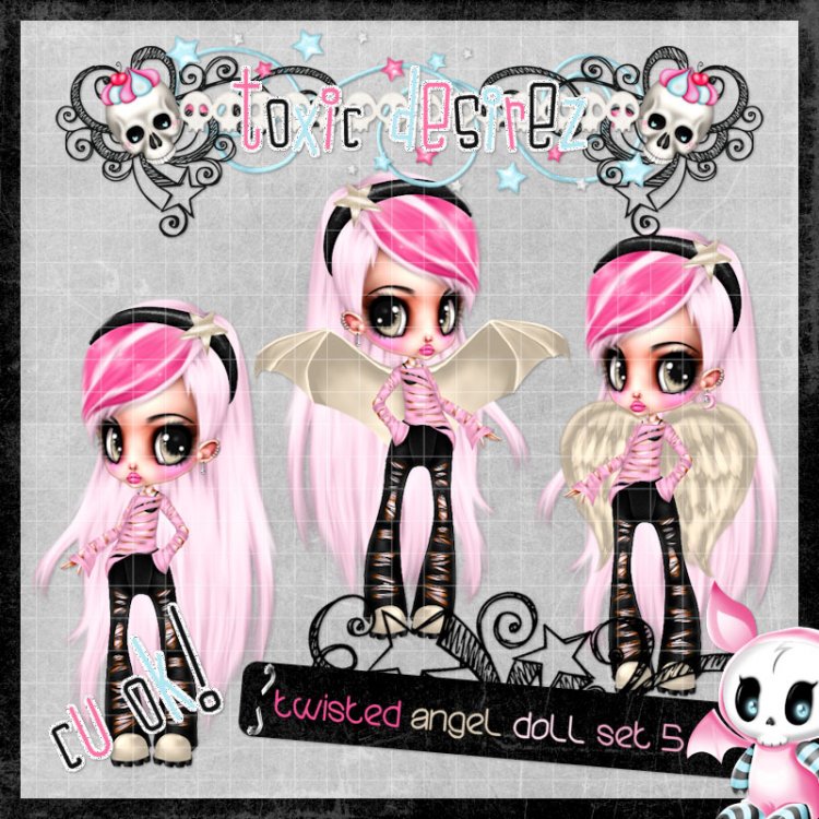 Twisted Angel Doll Set 5 - Click Image to Close