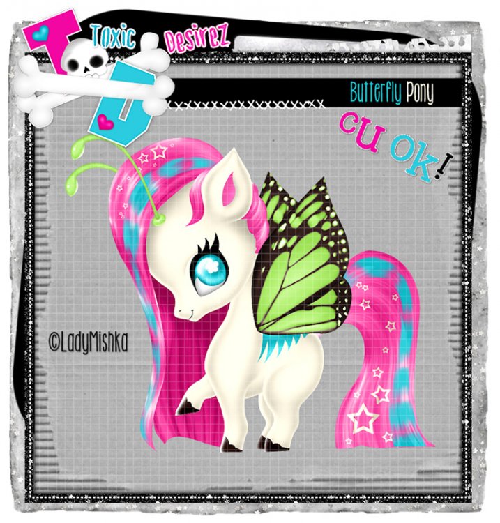 Butterfly Pony 3 - Click Image to Close