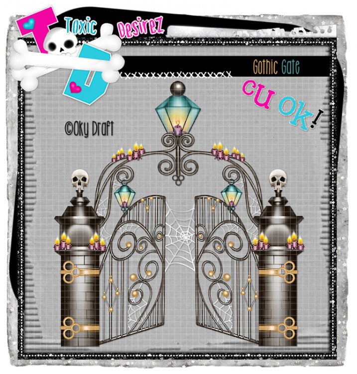 Gothic Gate 5 - Click Image to Close