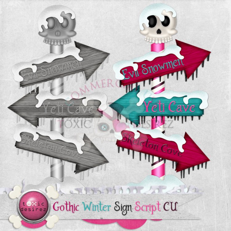 CU Gothic Winter Sign Script - Click Image to Close