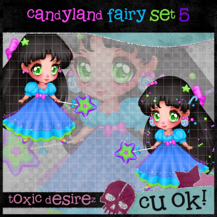 Candyland Fairy Set 5 - Click Image to Close
