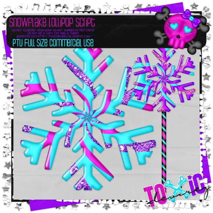 CU Snowflake Lollipop 1 Script - Click Image to Close